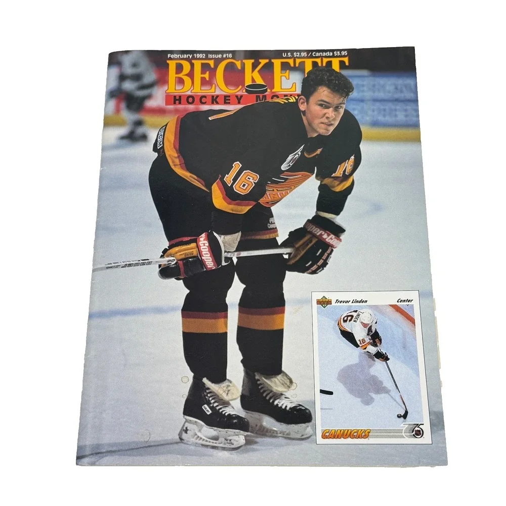 Wayne Gretzky Beckett Hockey Magazine Lot 3 Trevor Linden Pro Set Gazette
